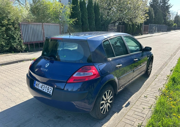 Renault Megane cena 4900 przebieg: 338500, rok produkcji 2008 z Warszawa małe 211